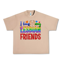 Burro I Love My Lesbian Friends Urban Heavy Tee - BundleAndBundleShop