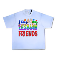 Grape Ice I Love My Lesbian Friends Urban Heavy Tee - BundleAndBundleShop