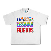 Lunar Rock I Love My Lesbian Friends Urban Heavy Tee - BundleAndBundleShop