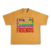 Peanut Butter I Love My Lesbian Friends Urban Heavy Tee - BundleAndBundleShop