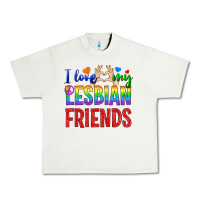 Pistachio I Love My Lesbian Friends Urban Heavy Tee - BundleAndBundleShop
