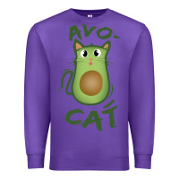 Purple avocat Premium Sweatshirt - artisFamous
