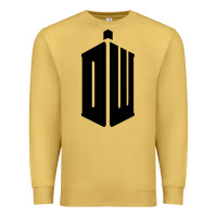 Antique Gold dr who tshirt Premium Sweatshirt - artisFamous
