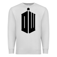 Dove Grey dr who tshirt Premium Sweatshirt - artisFamous