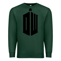 Sports Green dr who tshirt Premium Sweatshirt - artisFamous