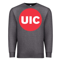 Charcoal Heather UIC College Premium Sweatshirt - artisFamous
