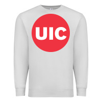 Dove Grey UIC College Premium Sweatshirt - artisFamous