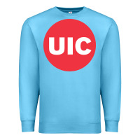 Ocean Blue UIC College Premium Sweatshirt - artisFamous