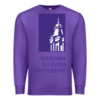 Purple Western Illinois College Premium Sweatshirt - artisFamous