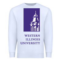 White Western Illinois College Premium Sweatshirt - artisFamous