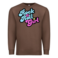 Chestnut rock n roll girl Premium Sweatshirt - artisFamous