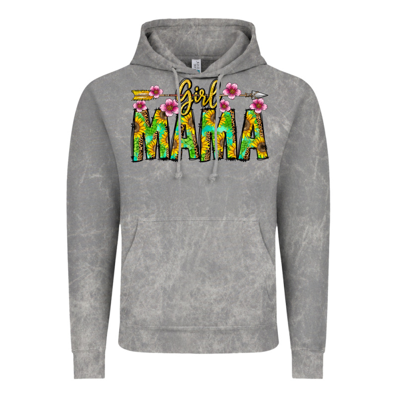 Girl Mama Vintage Hoodie by CowhideDigitalArt | Teevron