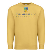 Antique Gold Chamberlain College Nursing Premium Sweatshirt - artisFamous