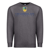 Charcoal Heather Chamberlain College Nursing Premium Sweatshirt - artisFamous