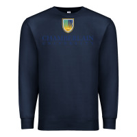 Navy Chamberlain College Nursing Premium Sweatshirt - artisFamous
