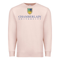 Pale Pink Chamberlain College Nursing Premium Sweatshirt - artisFamous