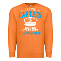 Captain Funny Boating Sailing Premium Sweatshirt | Teevron