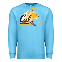Ocean Blue cal col golden Premium Sweatshirt - artisFamous
