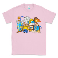 Bubblegum Pink Softball coffee cups Classic Tee - HowdyJamesFarm