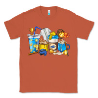 Copper Softball coffee cups Classic Tee - HowdyJamesFarm