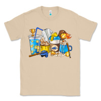 Mushroom Softball coffee cups Classic Tee - HowdyJamesFarm