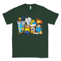 Sports Green Softball coffee cups Classic Tee - HowdyJamesFarm