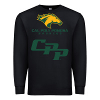 Black cal pol pomona Premium Sweatshirt - artisFamous