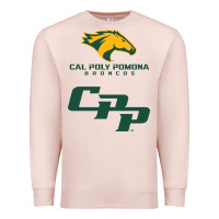 Pale Pink cal pol pomona Premium Sweatshirt - artisFamous