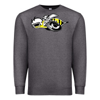 Charcoal Heather super bee Premium Sweatshirt - artisFamous