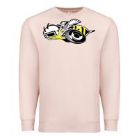 Pale Pink super bee Premium Sweatshirt - artisFamous
