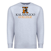 Heather Grey Kalamazoo College Premium Sweatshirt - artisFamous