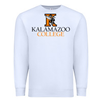 White Kalamazoo College Premium Sweatshirt - artisFamous