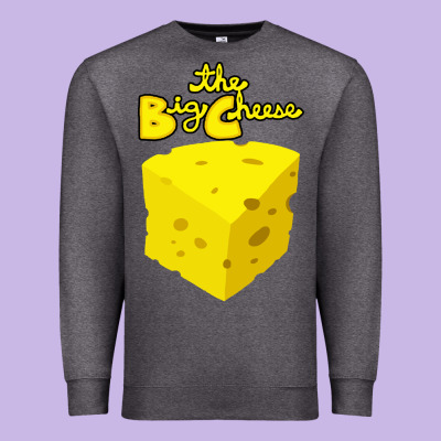 The Big Cheese Premium Sweatshirt Designed By Artisfamous