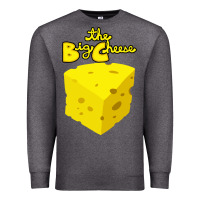 Charcoal Heather the big cheese Premium Sweatshirt - artisFamous