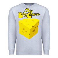 Heather Grey the big cheese Premium Sweatshirt - artisFamous