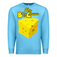 Ocean Blue the big cheese Premium Sweatshirt - artisFamous
