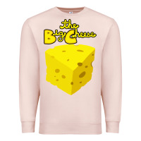 Pale Pink the big cheese Premium Sweatshirt - artisFamous