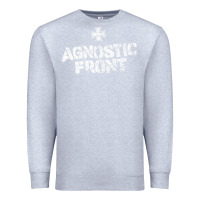 Heather Grey agnostic font Premium Sweatshirt - artisFamous