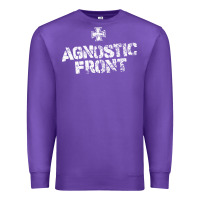 Purple agnostic font Premium Sweatshirt - artisFamous
