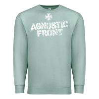 Seafoam agnostic font Premium Sweatshirt - artisFamous