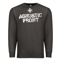 Smoke agnostic font Premium Sweatshirt - artisFamous