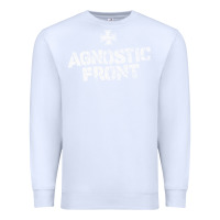 White agnostic font Premium Sweatshirt - artisFamous
