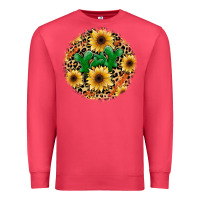 Cardinal leopard cactus sunflower Premium Sweatshirt - JahusDesignShop