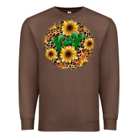Chestnut leopard cactus sunflower Premium Sweatshirt - JahusDesignShop