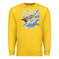 Lemon flying tigers Premium Sweatshirt - artisFamous