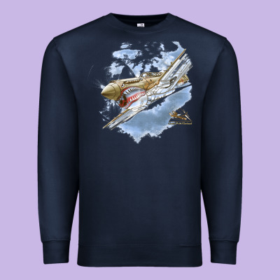 Flying Tigers Premium Sweatshirt Designed By Artisfamous