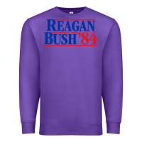 Purple reagan president Premium Sweatshirt - artisFamous