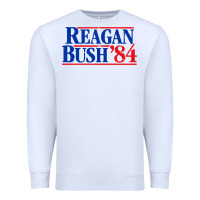 White reagan president Premium Sweatshirt - artisFamous
