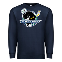 Navy plymouth whalers Hockey Premium Sweatshirt - artisFamous
