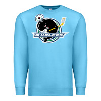 Ocean Blue plymouth whalers Hockey Premium Sweatshirt - artisFamous